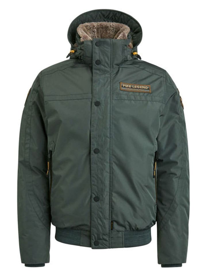 PME Legend Kurtka zimowa "Ice Striper 4.0" w kolorze ciemnozielonym rozmiar: 3XL