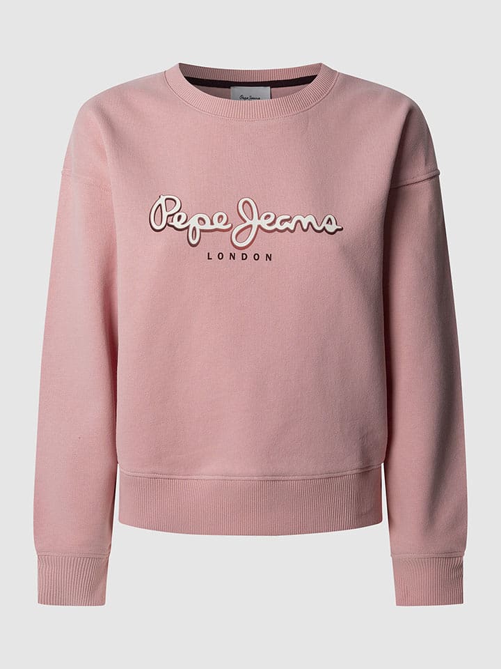 Pepe Jeans Bluza "Maddy" w kolorze jasnoróżowym rozmiar: M