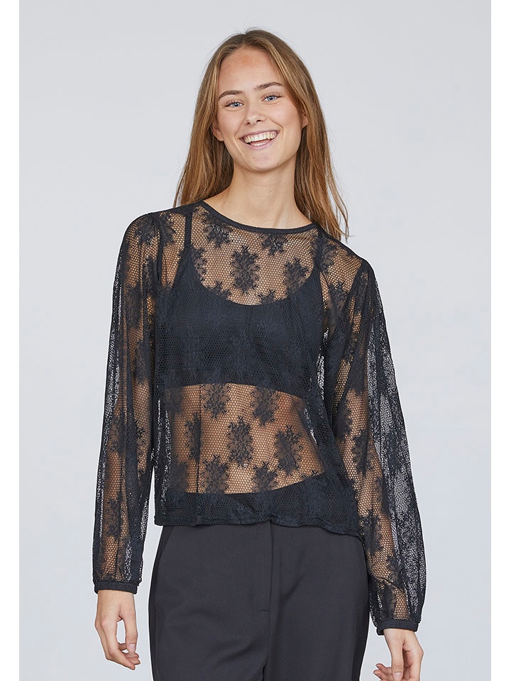 SisterS point Bluzka w kolorze czarnym rozmiar: L