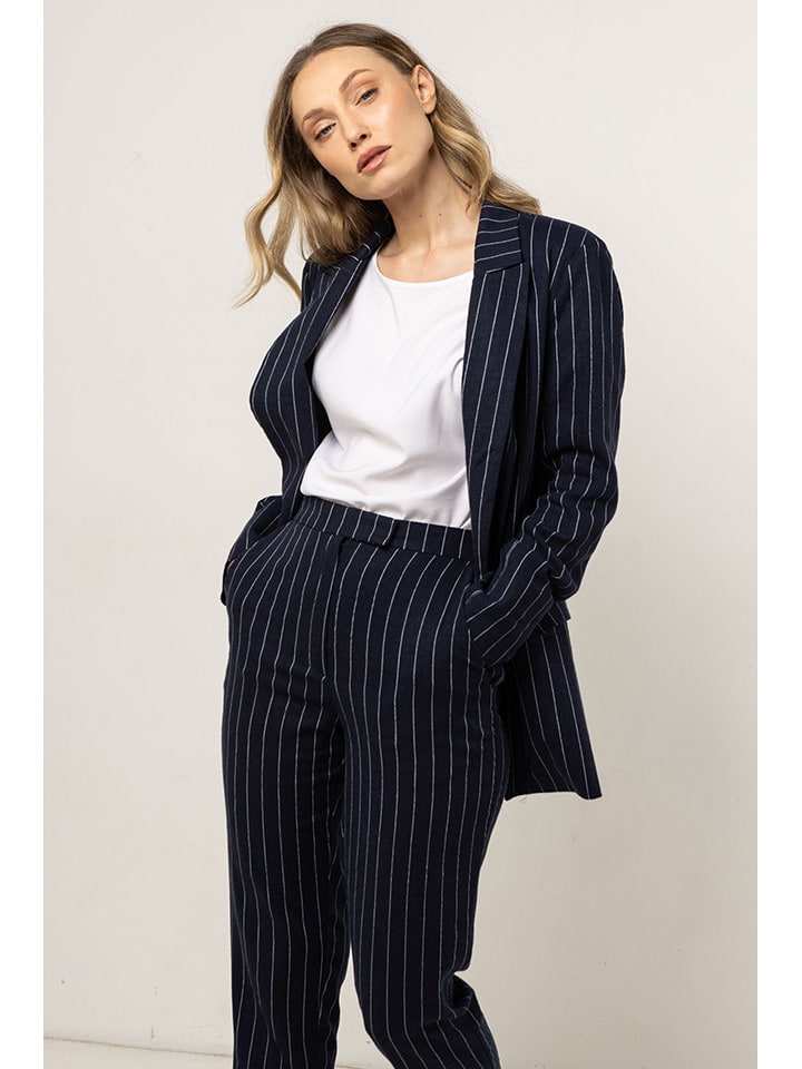 Awama Blezer w kolorze granatowym rozmiar: M