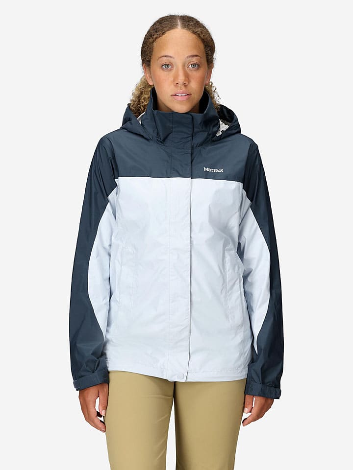 Marmot Kurtka funkcyjna "PreCip Eco" w kolorze granatowo-błękitnym rozmiar: M