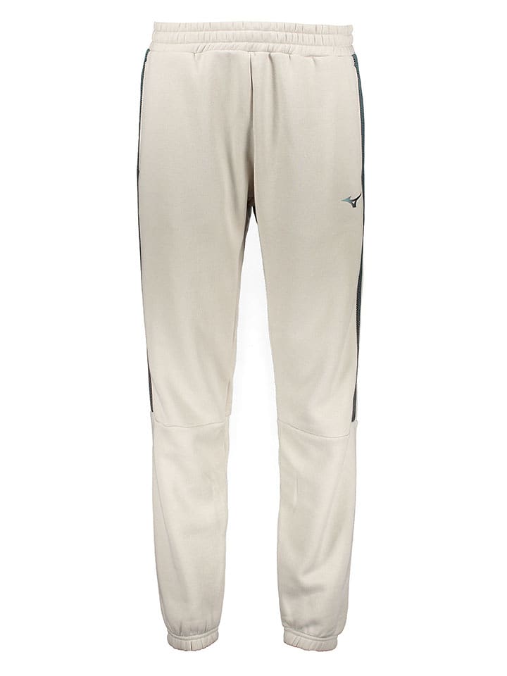 Mizuno Spodnie sportowe w kolorze beżowym rozmiar: XL