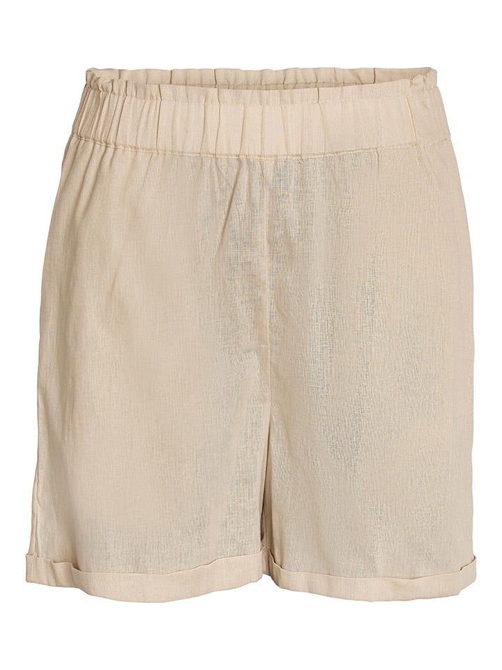 Noisy may Szorty "Moya" w kolorze beżowym rozmiar: XS