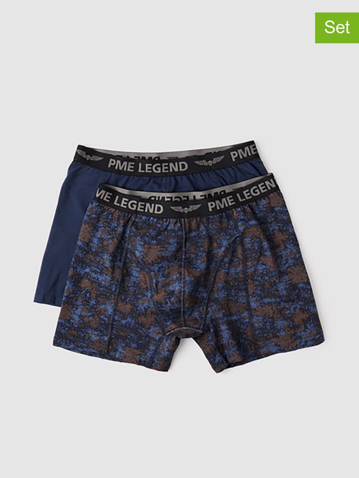 PME Legend Bokserki (2 pary) w kolorze granatowym rozmiar: M