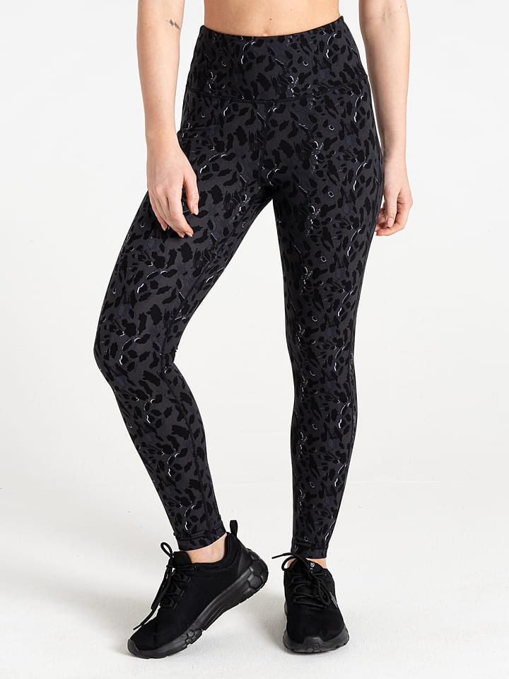 Dare 2b Legginsy sportowe "Influential" w kolorze antracytowym rozmiar: 38