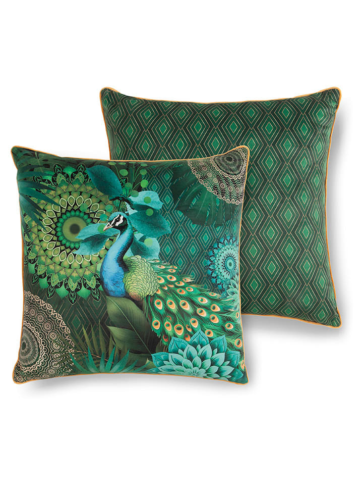 Hip Poduszka "Agatha" w kolorze zielonym rozmiar: 48x48 cm