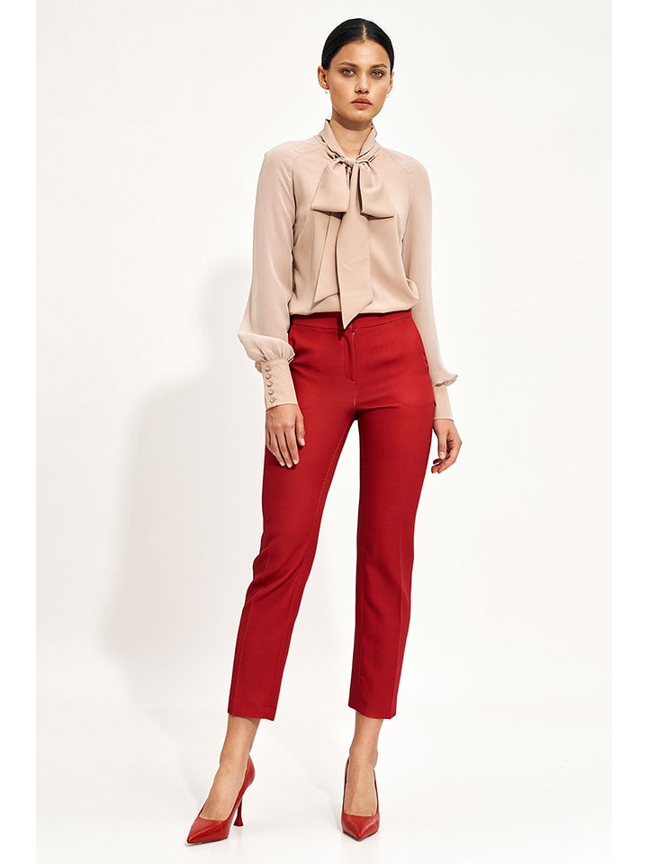 Nife Bluzka w kolorze beżowym rozmiar: 36