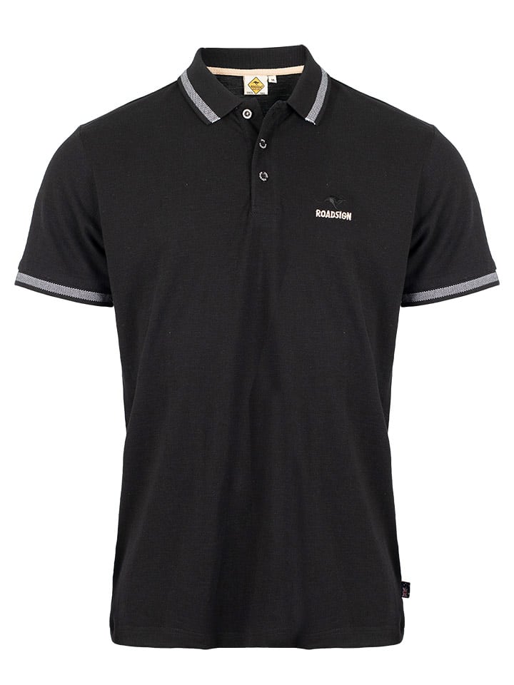 Roadsign Koszulka polo w kolorze czarnym rozmiar: M