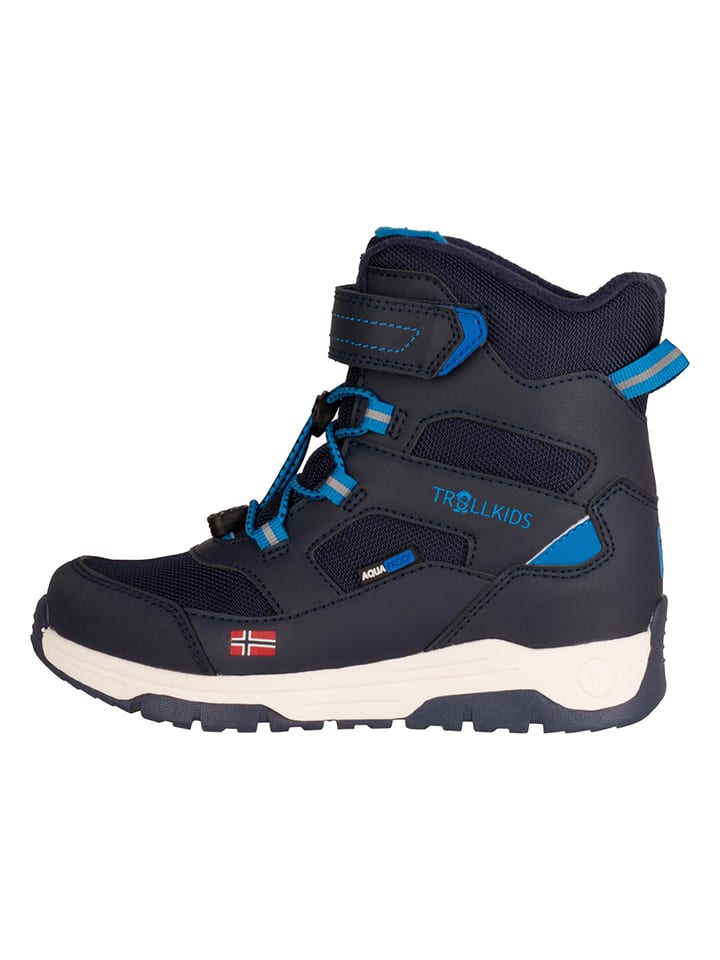 Trollkids Botki zimowe "Lofoten" w kolorze granatowym rozmiar: 40