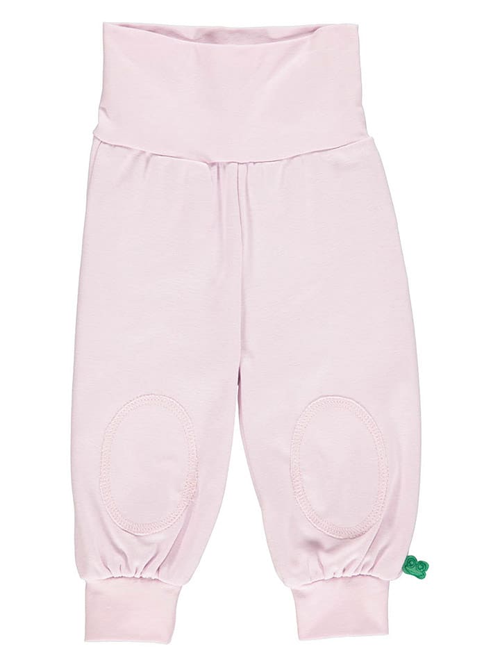 Fred´s World by GREEN COTTON Spodnie w kolorze jasnoróżowym rozmiar: 80