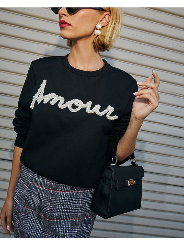 Milan Kiss Bluza w kolorze czarnym rozmiar: S