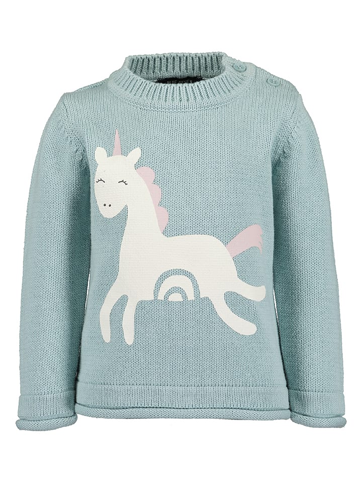 Blue Seven Sweter w kolorze błękitnym rozmiar: 68