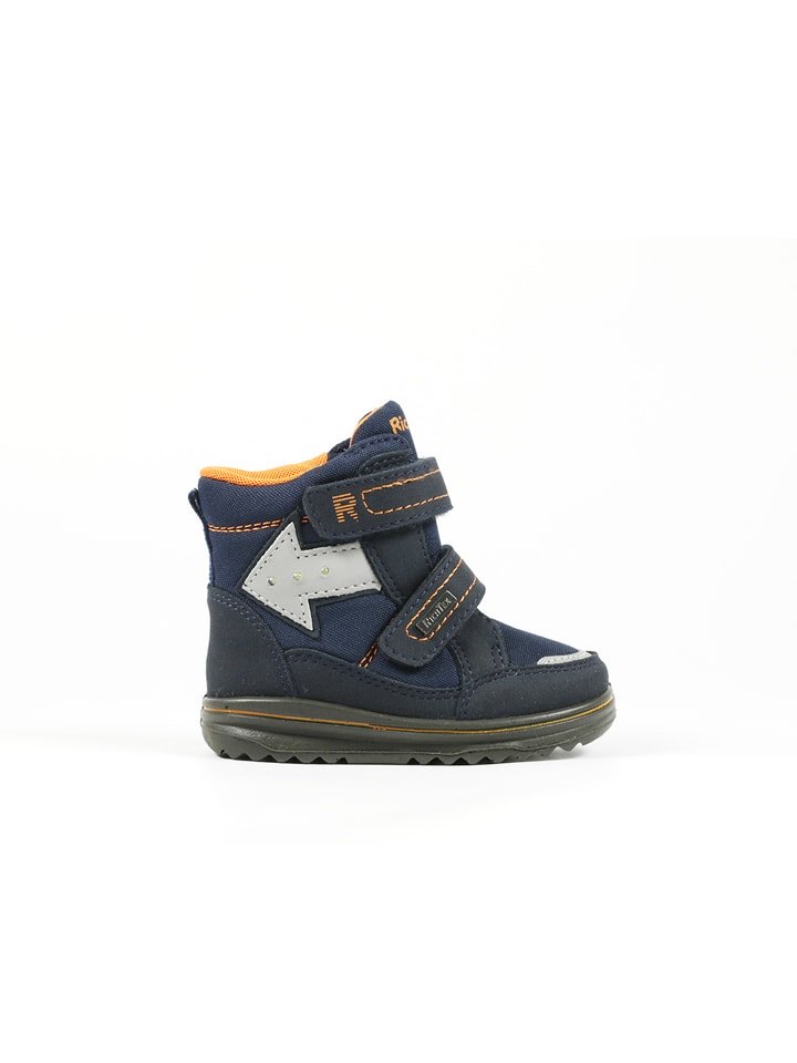 Richter Shoes Botki zimowe w kolorze pomarańczowo-granatowym rozmiar: 21