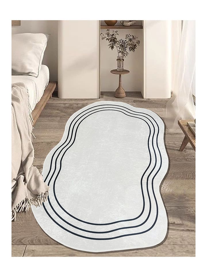 Conceptum Hypnose Dywan "Thang" w kolorze biało-czarnym rozmiar: 160x230 cm