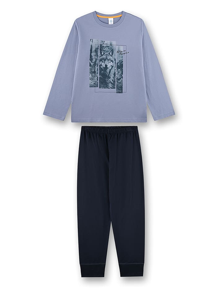 Sanetta Piżama w kolorze błękitno-granatowym rozmiar: 140