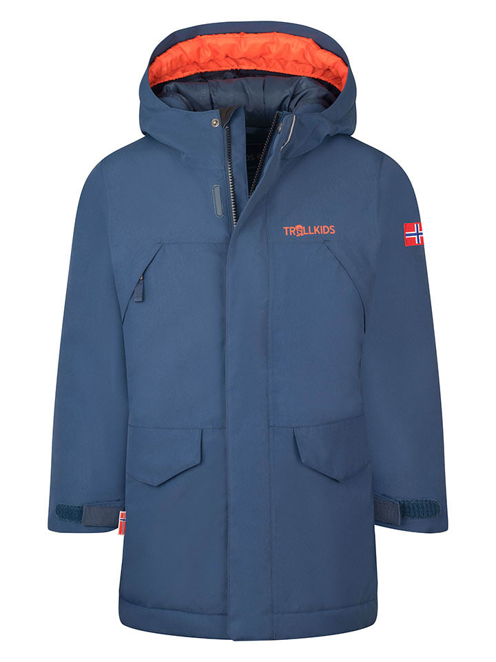 Trollkids Parka "Harstad" w kolorze granatowym rozmiar: 164