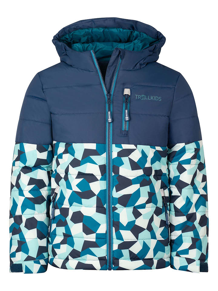 Trollkids Kurtka narciarska "Hemsedal" w kolorze granatowym rozmiar: 176
