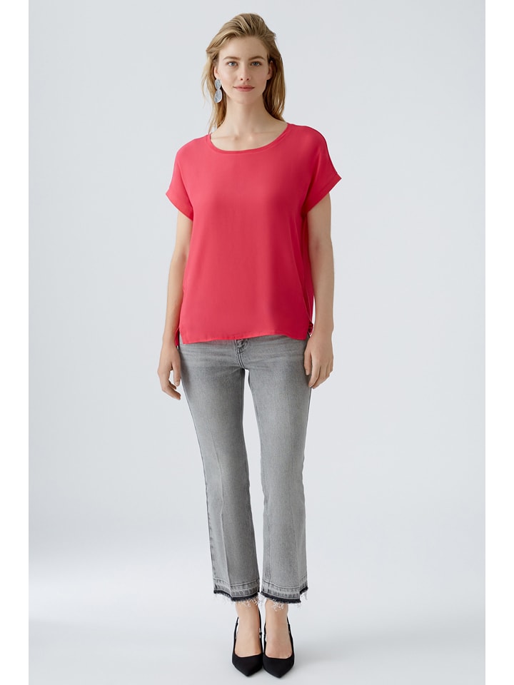 Oui Koszulka w kolorze czerwonym rozmiar: 38