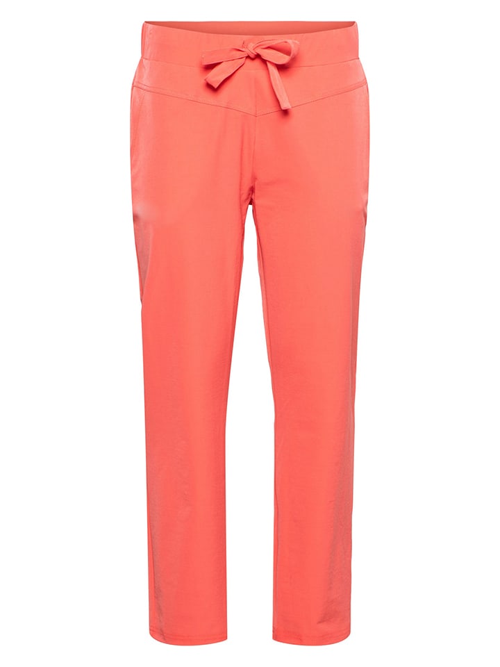 &Co Woman Spodnie "Peppe" w kolorze koralowym rozmiar: XL