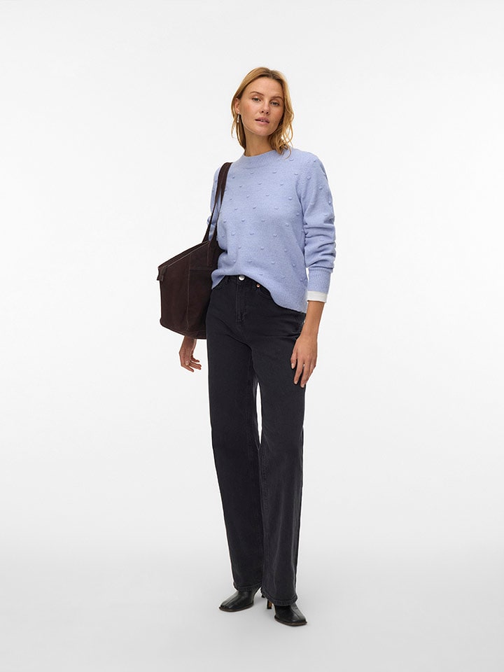 Vero Moda Sweter w kolorze błękitnym rozmiar: L