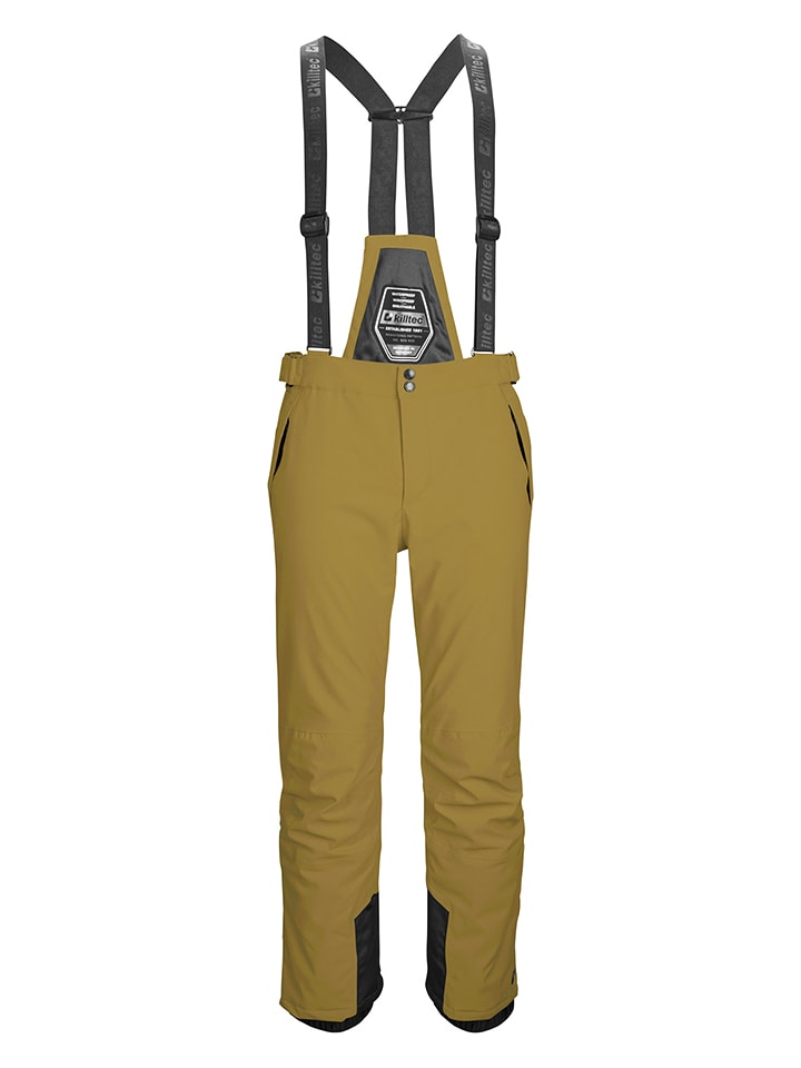 Killtec Spodnie narciarskie "Larok" w kolorze jasnobrązowym rozmiar: XXL