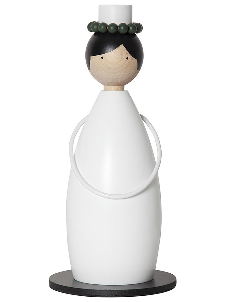 STAR Trading Lampa dekoracyjna "Lucia Classic" w kolorze białym - 26 x 12 cm rozmiar: onesize