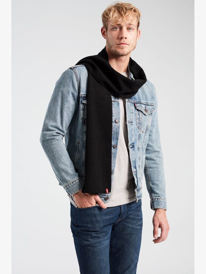 Levi's Szal w kolorze czarnym rozmiar: onesize