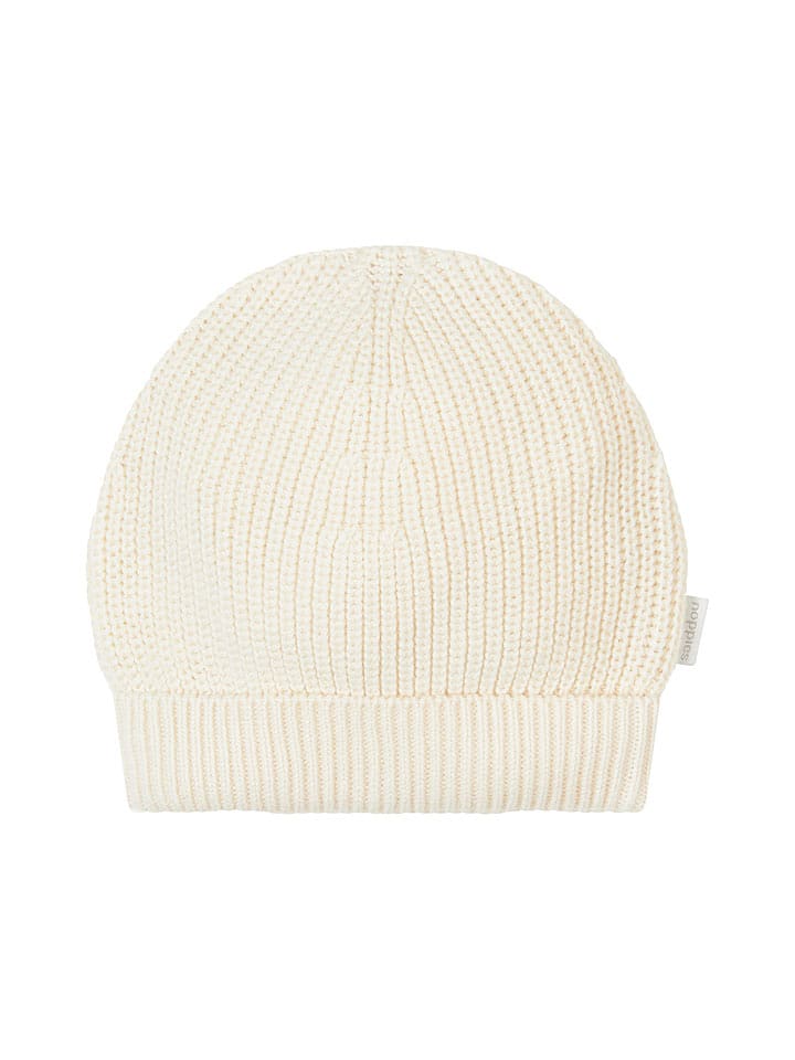 Noppies Czapka beanie "Golmes" w kolorze kremowym rozmiar: 56/62
