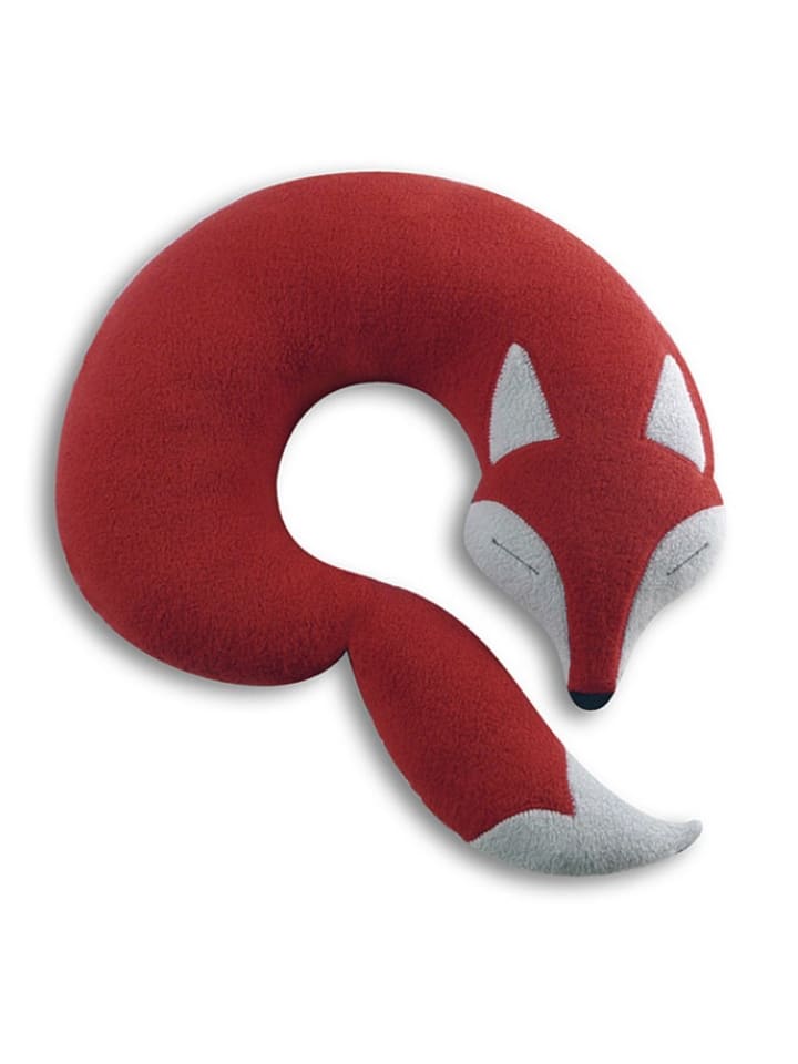 Leschi Zagłówek w kolorze czerwono-czarnym - 32 x 32 cm rozmiar: onesize