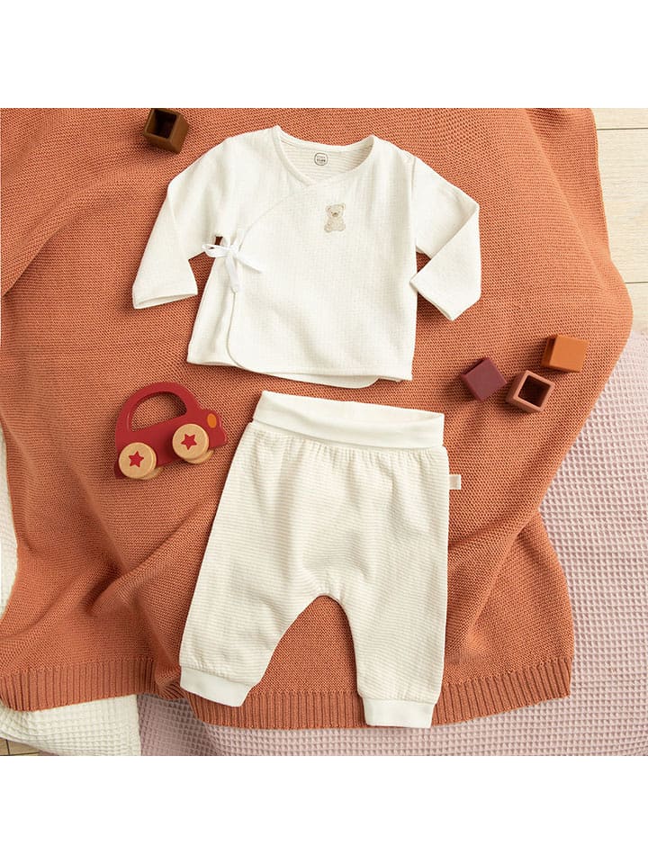 COOL CLUB 2-częściowy zestaw w kolorze kremowym rozmiar: 68