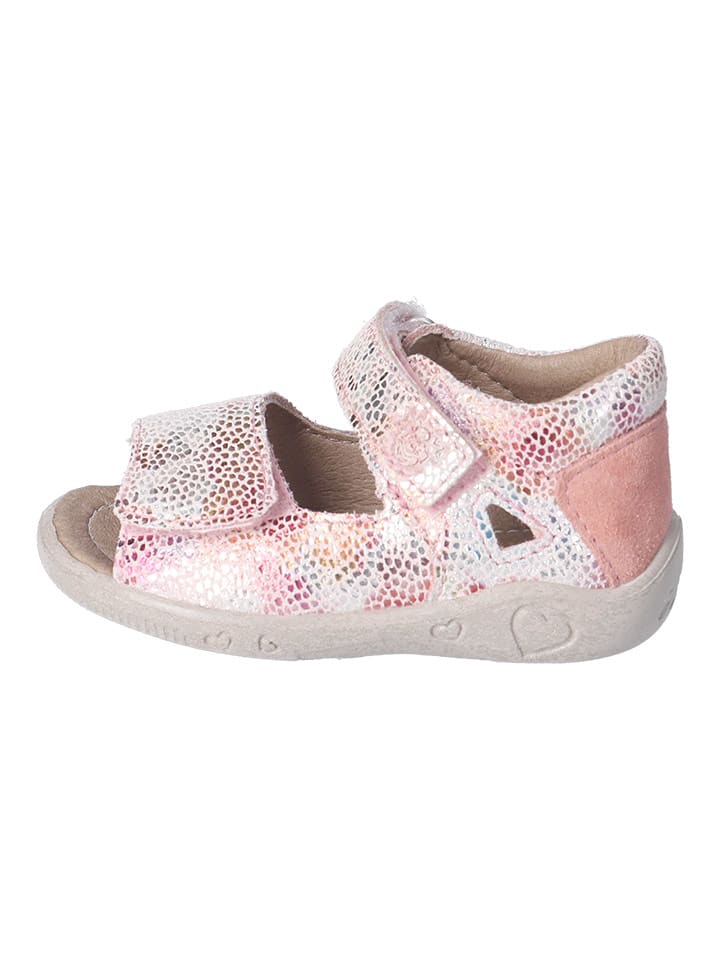 PEPINO Skórzane sandały "Taya" w kolorze jasnoróżowym rozmiar: 23