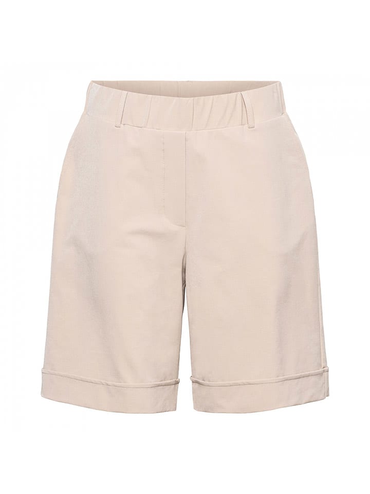 &Co Woman Bermudy "Philis" w kolorze beżowym rozmiar: L