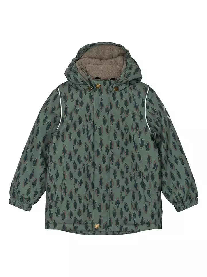 mikk-line Kurtka zimowa w kolorze zielonym rozmiar: 110