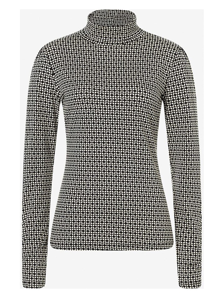 More & More Koszulka w kolorze czarno-białym rozmiar: 36