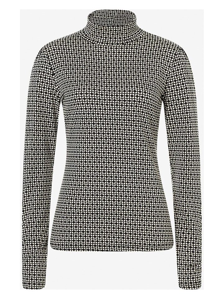 More & More Koszulka w kolorze czarno-białym rozmiar: 36