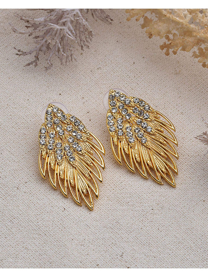 Luseera Kolczyki-wkrętki z cyrkoniami rozmiar: onesize