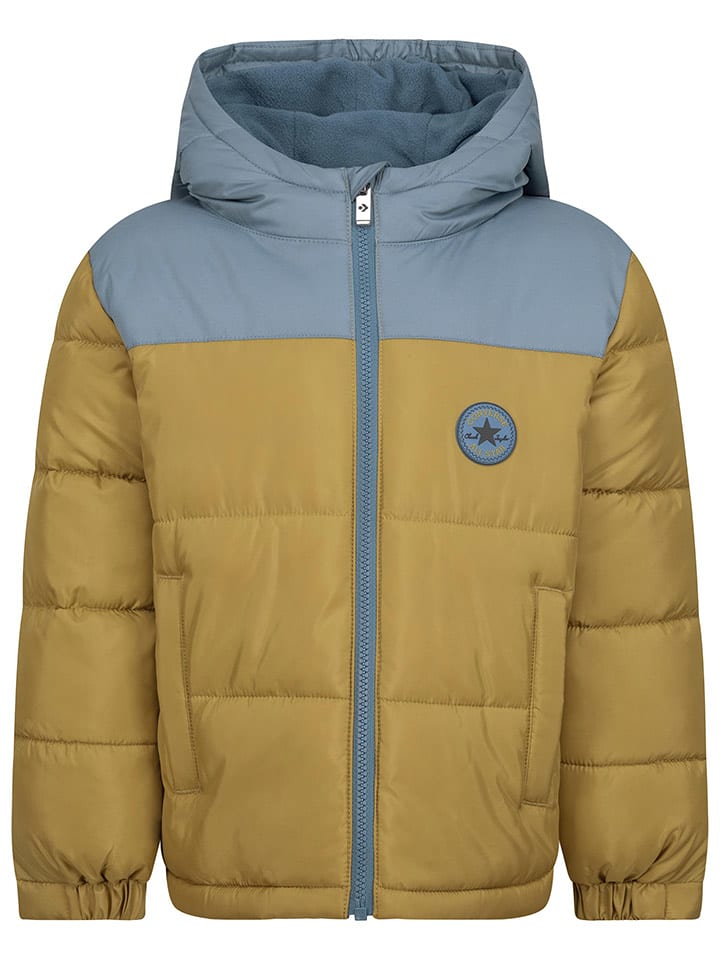 Converse Kurtka pikowana w kolorze srebrno-jasnobrązowym rozmiar: 140-152