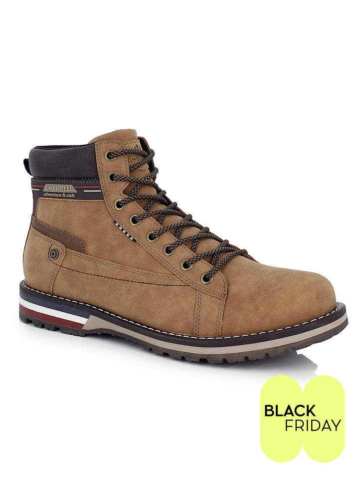 Kimberfeel Botki "Paul" w kolorze jasnobrązowym rozmiar: 40