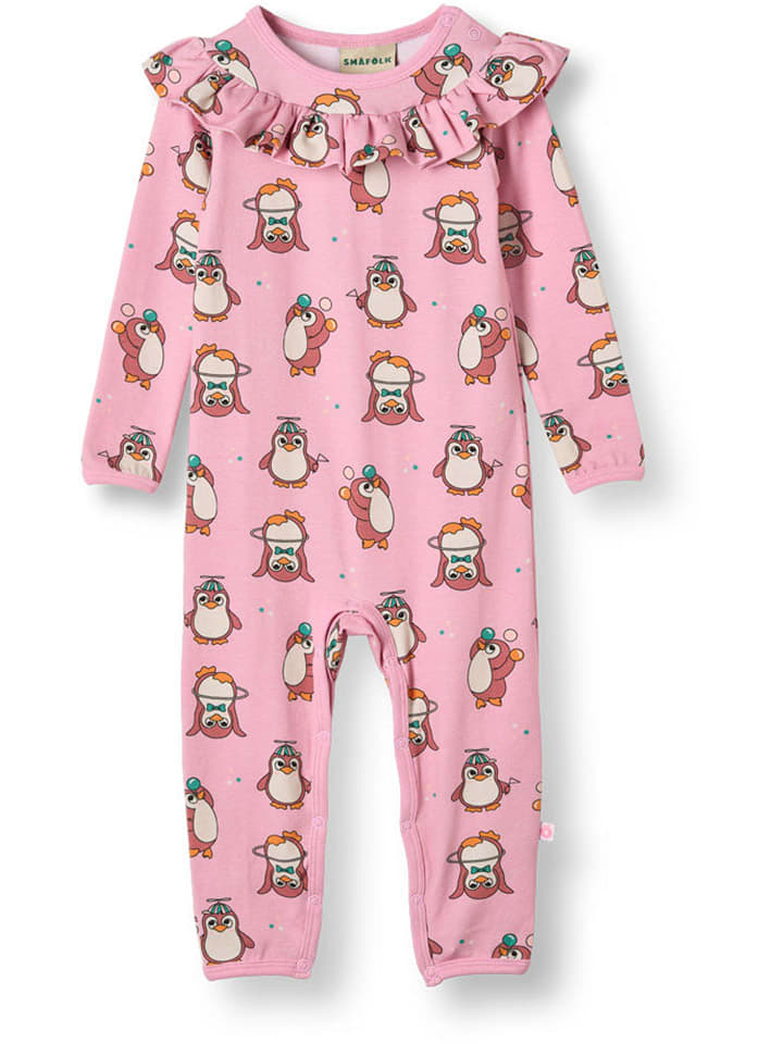 Småfolk Rampers "Paula" w kolorze jasnoróżowym rozmiar: 86