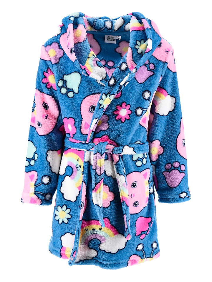 Gabby's Dollhouse Szlafrok "Domek Gabi" w kolorze niebieskim rozmiar: 116