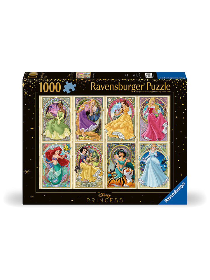 Ravensburger 1000-częściowe puzzle "Nouveau Art Prinzessinnen" - 14+ rozmiar: onesize