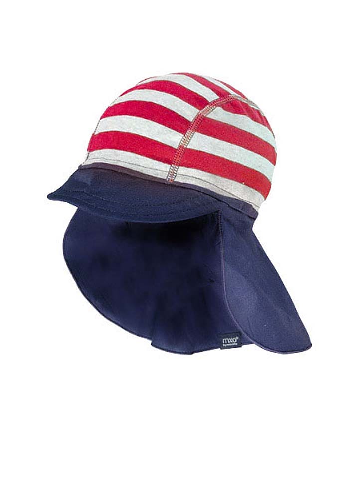 MaxiMo Czapka w kolorze czerwono-granatowym rozmiar: 49 cm