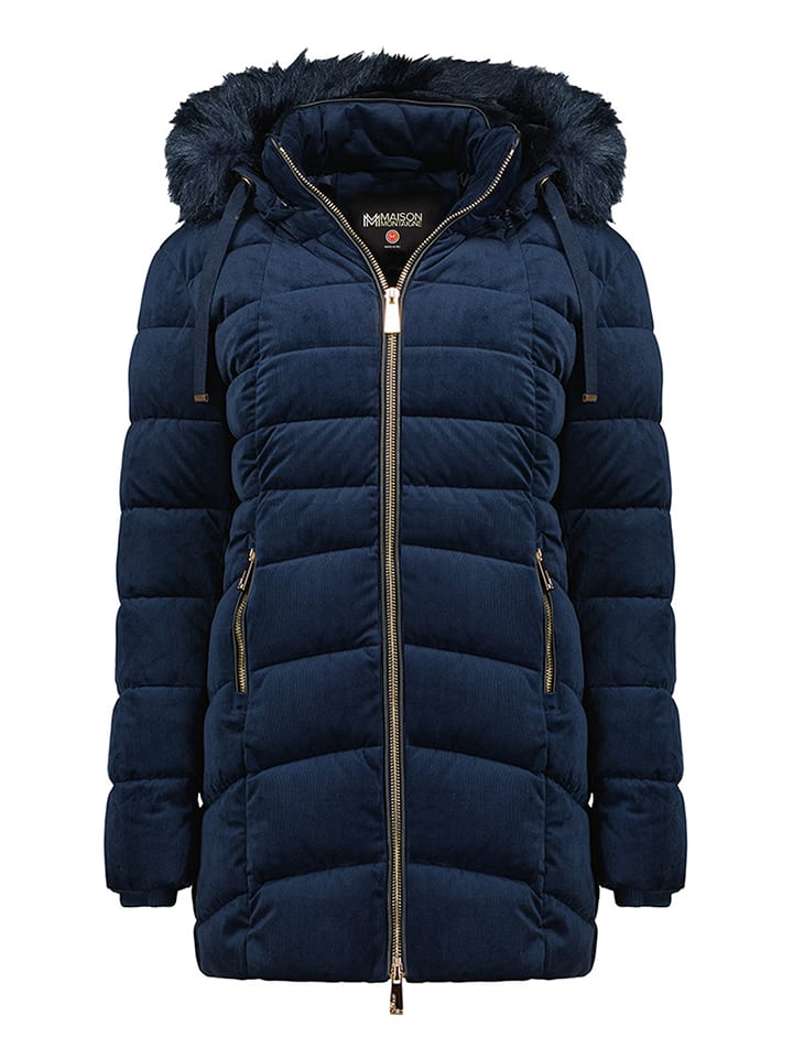 Maison Montaigne Parka "Bilomai" w kolorze granatowym rozmiar: XL