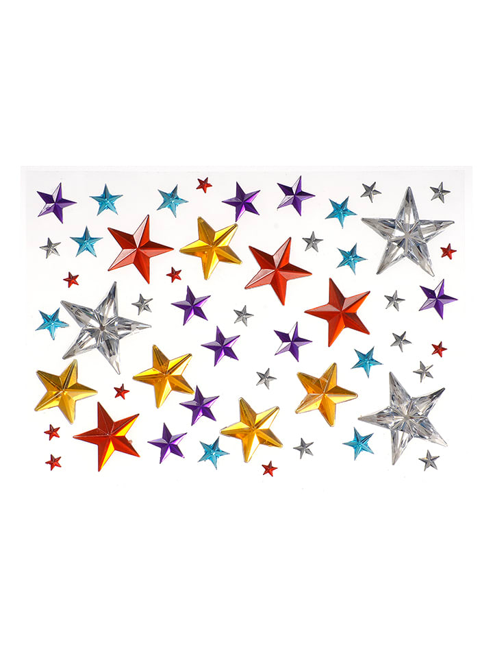 SUNNYSUE Naklejki (50 szt.) w różnych kolorach rozmiar: onesize