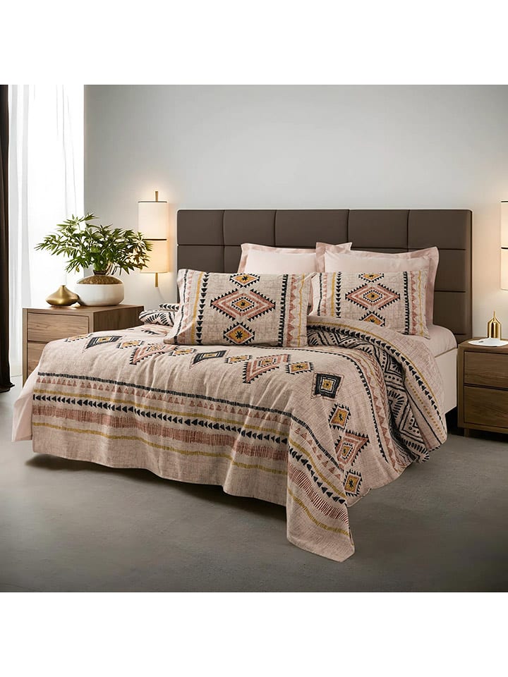 Elizabed Narzuta w kolorze jasnobrązowym rozmiar: 140x220 cm