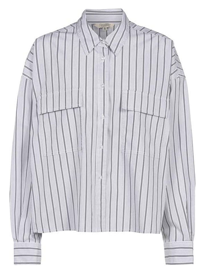 Herrlicher Koszula w kolorze białym rozmiar: XL