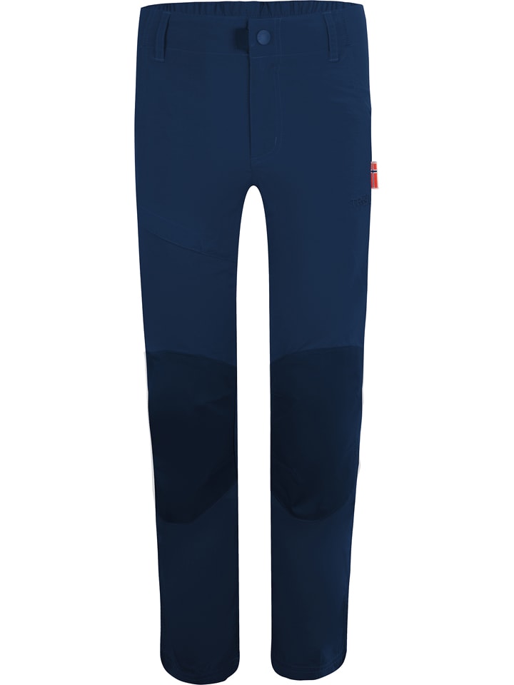Trollkids Spodnie funkcyjne "Hammerfest Pro" - Slim fit - w kolorze granatowym rozmiar: 110