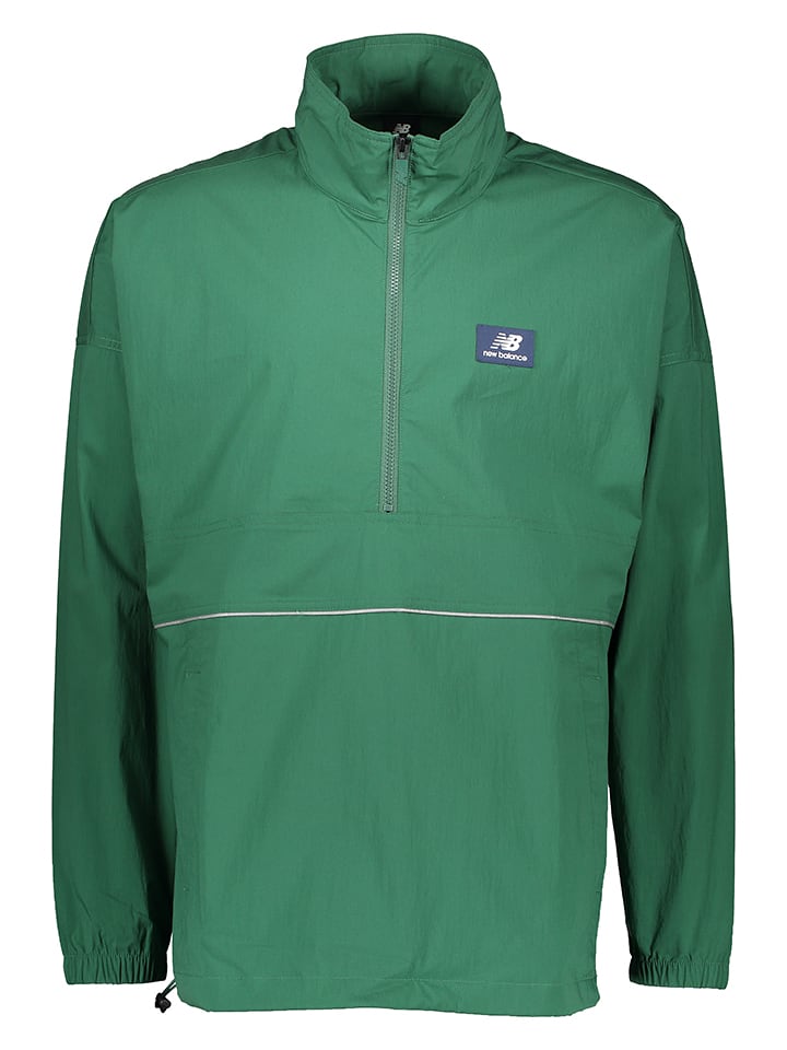 New Balance Bluza sportowa "Sports Club" w kolorze zielonym rozmiar: S
