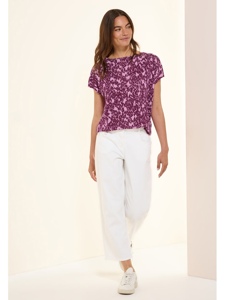 Cecil Koszulka w kolorze jasnoróżowo-fioletowym rozmiar: S