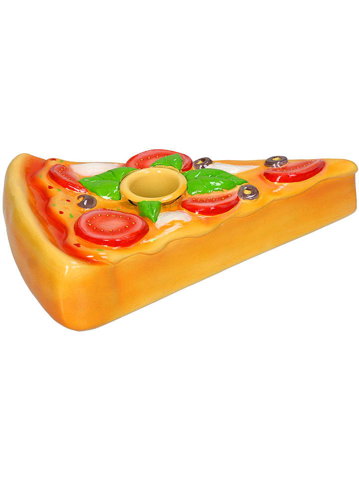 Kersten Świecznik "Pizza" ze wzorem - 11 x 3,5 x 16 cm rozmiar: onesize